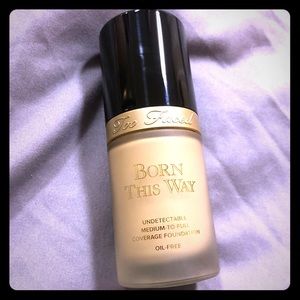 Too faced born this way foundation in almond